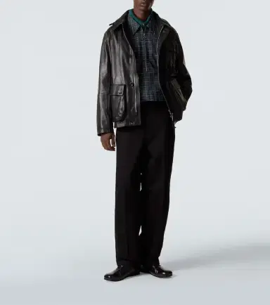 C.P. Company C. P. Company Lens leather jacket | Thumbnail 2 C.P. Company C. P. Company Lens leather jacket | Thumbnail 2
