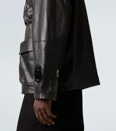 C.P. Company C. P. Company Lens leather jacket | Thumbnail 6 C.P. Company C. P. Company Lens leather jacket | Thumbnail 6