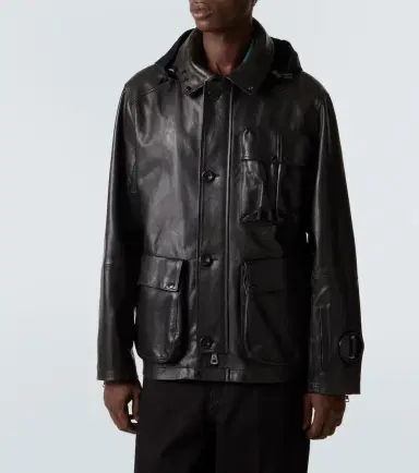 C.P. Company C. P. Company Lens leather jacket | Thumbnail 7 C.P. Company C. P. Company Lens leather jacket | Thumbnail 7