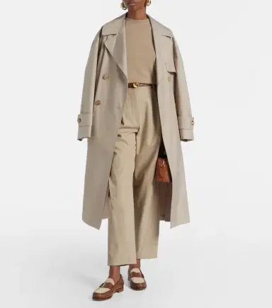 Max Mara Logo leather and suede mocassins | Thumbnail 5 Max Mara Logo leather and suede mocassins | Thumbnail 5