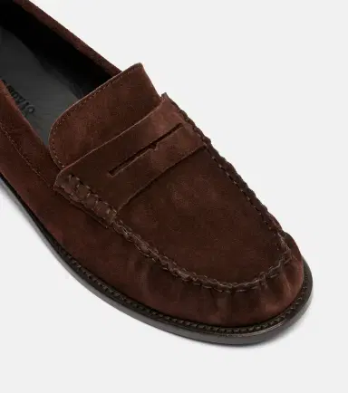 Paris Texas Dylan suede penny loafers | Thumbnail 4 Paris Texas Dylan suede penny loafers | Thumbnail 4