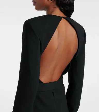 Saint Laurent Embellished open-back minidress | Thumbnail 4 Saint Laurent Embellished open-back minidress | Thumbnail 4