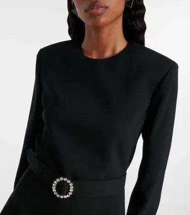 Saint Laurent Embellished open-back minidress | Thumbnail 5 Saint Laurent Embellished open-back minidress | Thumbnail 5