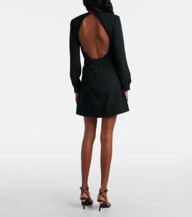 Saint Laurent Embellished open-back minidress | Thumbnail 6 Saint Laurent Embellished open-back minidress | Thumbnail 6