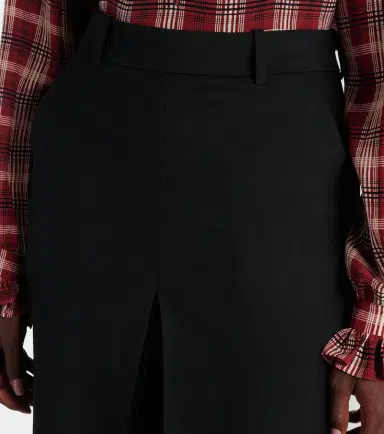 Saint Laurent Mid-rise wool culottes | Thumbnail 3 Saint Laurent Mid-rise wool culottes | Thumbnail 3