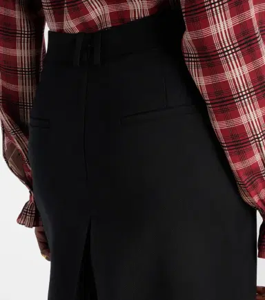 Saint Laurent Mid-rise wool culottes | Thumbnail 6 Saint Laurent Mid-rise wool culottes | Thumbnail 6