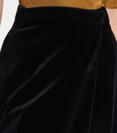 Saint Laurent Cotton velvet pencil skirt | Thumbnail 5 Saint Laurent Cotton velvet pencil skirt | Thumbnail 5