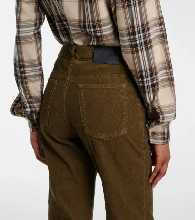 Saint Laurent Clyde cotton corduroy straight pants | Thumbnail 3 Saint Laurent Clyde cotton corduroy straight pants | Thumbnail 3