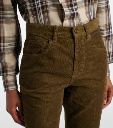 Saint Laurent Clyde cotton corduroy straight pants | Thumbnail 4 Saint Laurent Clyde cotton corduroy straight pants | Thumbnail 4