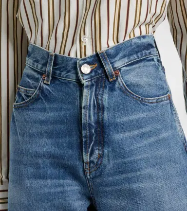 Saint Laurent V-Waist wide-leg jeans | Thumbnail 2 Saint Laurent V-Waist wide-leg jeans | Thumbnail 2