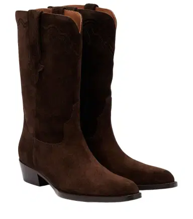 Paris Texas Hilda 35 suede cowboy boots | Thumbnail 1 Paris Texas Hilda 35 suede cowboy boots | Thumbnail 1