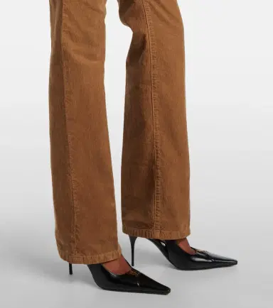 Saint Laurent Clyde cotton corduroy straight pants | Thumbnail 6 Saint Laurent Clyde cotton corduroy straight pants | Thumbnail 6