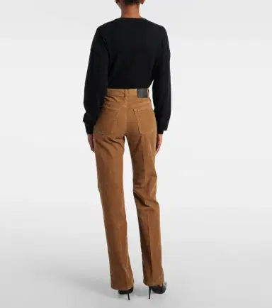 Saint Laurent Clyde cotton corduroy straight pants | Thumbnail 7 Saint Laurent Clyde cotton corduroy straight pants | Thumbnail 7
