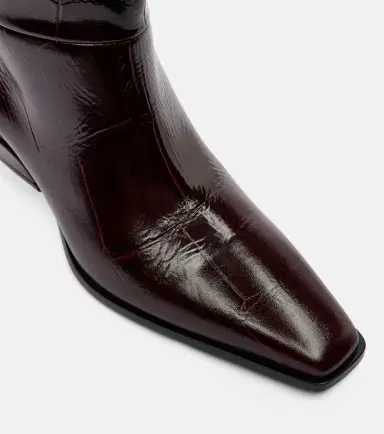 Paris Texas Bettina 50 croc-effect leather cowboy boots | Thumbnail 2 Paris Texas Bettina 50 croc-effect leather cowboy boots | Thumbnail 2