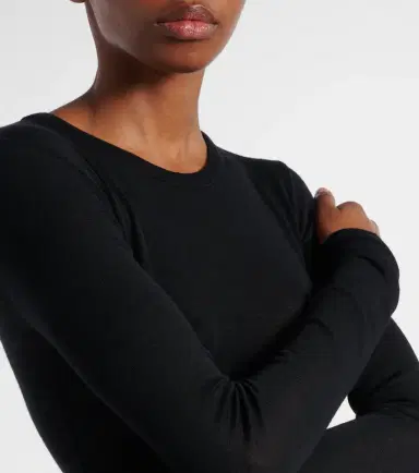 Saint Laurent Wool jersey bodysuit | Thumbnail 5 Saint Laurent Wool jersey bodysuit | Thumbnail 5