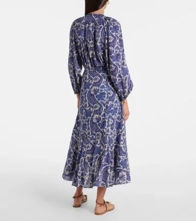 Ulla Johnson Sabina printed cotton-blend maxi skirt | Thumbnail 3 Ulla Johnson Sabina printed cotton-blend maxi skirt | Thumbnail 3