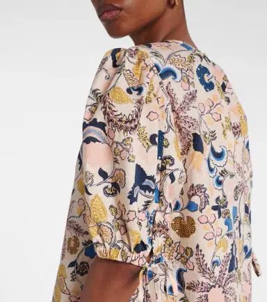 Ulla Johnson Coralie floral cotton blouse | Thumbnail 2 Ulla Johnson Coralie floral cotton blouse | Thumbnail 2