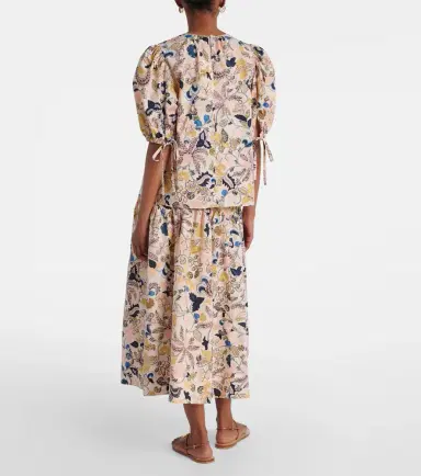 Ulla Johnson Coralie floral cotton blouse | Thumbnail 3 Ulla Johnson Coralie floral cotton blouse | Thumbnail 3