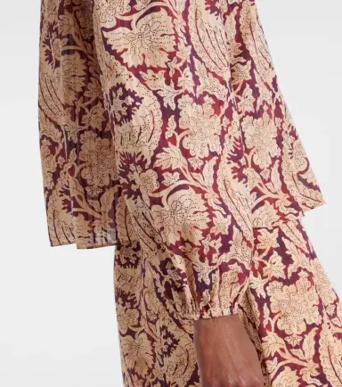 Ulla Johnson Brea printed cotton-blend blouse | Thumbnail 2 Ulla Johnson Brea printed cotton-blend blouse | Thumbnail 2