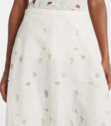 Ulla Johnson Caro cotton organdy maxi skirt | Thumbnail 2 Ulla Johnson Caro cotton organdy maxi skirt | Thumbnail 2