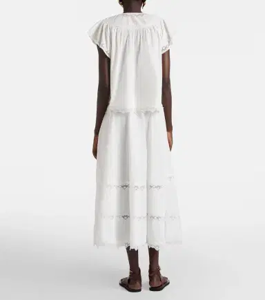 Ulla Johnson Lucia embroidered cotton midi skirt | Thumbnail 5 Ulla Johnson Lucia embroidered cotton midi skirt | Thumbnail 5