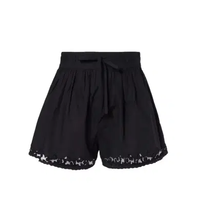 Ulla Johnson Elowen embroidered cotton poplin shorts | Thumbnail 1 Ulla Johnson Elowen embroidered cotton poplin shorts | Thumbnail 1