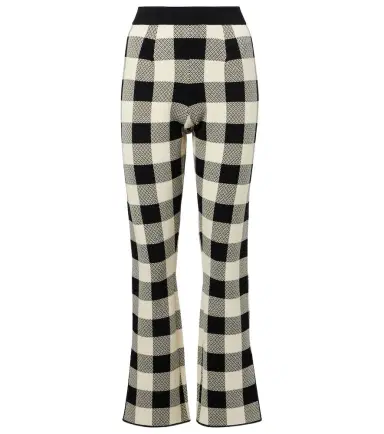 Posse Pippa checked flared pants | Thumbnail 1 Posse Pippa checked flared pants | Thumbnail 1