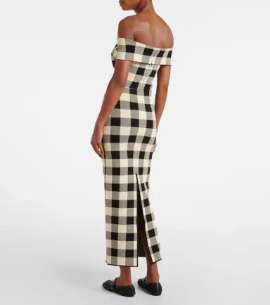 Posse Pippa checked maxi skirt | Thumbnail 5 Posse Pippa checked maxi skirt | Thumbnail 5