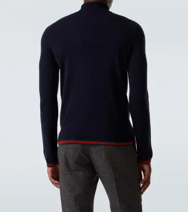 Gucci Webstripe cashmere turtleneck sweater | Thumbnail 6 Gucci Webstripe cashmere turtleneck sweater | Thumbnail 6
