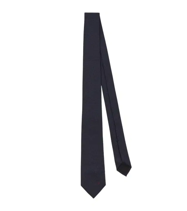 Horsebit silk jacquard tie Horsebit silk jacquard tie