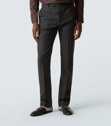Gucci Wool slim pants | Thumbnail 4 Gucci Wool slim pants | Thumbnail 4