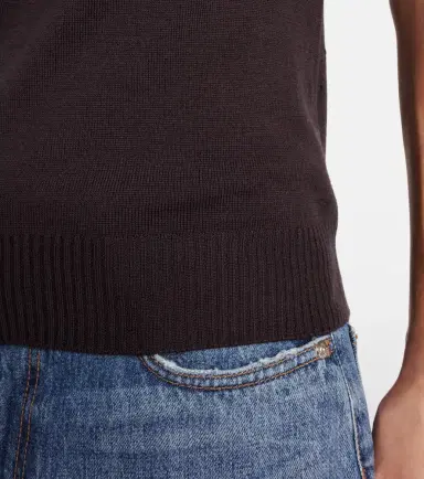 Sportmax Vertigo knitted virgin wool top | Thumbnail 5 Sportmax Vertigo knitted virgin wool top | Thumbnail 5