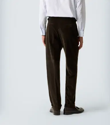 dunhill Cotton and cashmere corduroy straight pants | Thumbnail 3 dunhill Cotton and cashmere corduroy straight pants | Thumbnail 3