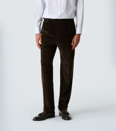 dunhill Cotton and cashmere corduroy straight pants | Thumbnail 4 dunhill Cotton and cashmere corduroy straight pants | Thumbnail 4