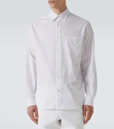 dunhill Striped cotton Oxford shirt | Thumbnail 2 dunhill Striped cotton Oxford shirt | Thumbnail 2