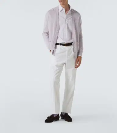 dunhill Striped cotton Oxford shirt | Thumbnail 6 dunhill Striped cotton Oxford shirt | Thumbnail 6