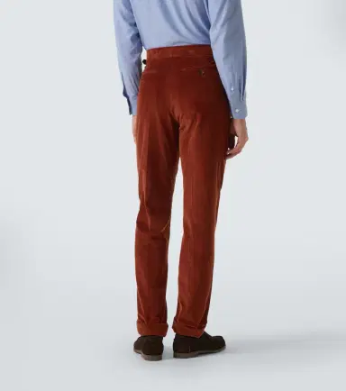 dunhill Cotton and silk corduroy pants | Thumbnail 3 dunhill Cotton and silk corduroy pants | Thumbnail 3