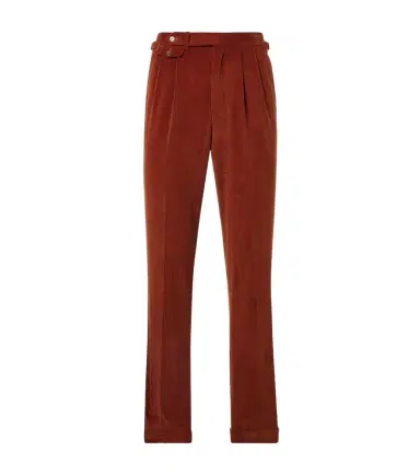 dunhill Cotton and silk corduroy pants | Thumbnail 1 dunhill Cotton and silk corduroy pants | Thumbnail 1
