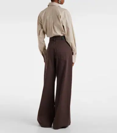 Sportmax Siamese mid-rise wide-leg jeans | Thumbnail 4 Sportmax Siamese mid-rise wide-leg jeans | Thumbnail 4