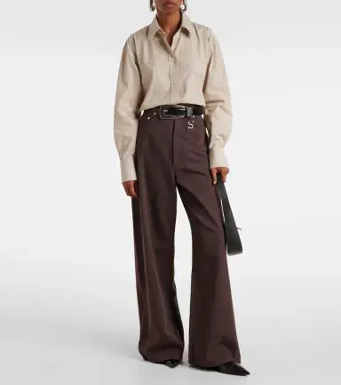 Sportmax Siamese mid-rise wide-leg jeans | Thumbnail 6 Sportmax Siamese mid-rise wide-leg jeans | Thumbnail 6