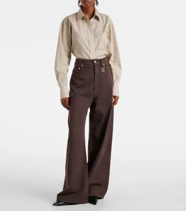 Sportmax Siamese mid-rise wide-leg jeans | Thumbnail 7 Sportmax Siamese mid-rise wide-leg jeans | Thumbnail 7
