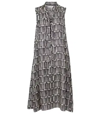 'S Max Mara Jackie silk twill midi dress | Thumbnail 1 'S Max Mara Jackie silk twill midi dress | Thumbnail 1