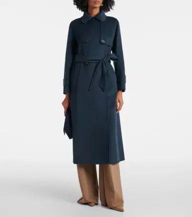 'S Max Mara Belted virgin wool coat | Thumbnail 6 'S Max Mara Belted virgin wool coat | Thumbnail 6