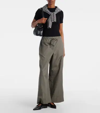 'S Max Mara Auero cotton wide-leg pants | Thumbnail 2 'S Max Mara Auero cotton wide-leg pants | Thumbnail 2