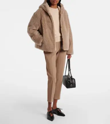 'S Max Mara Sole hooded shearling jacket | Thumbnail 2 'S Max Mara Sole hooded shearling jacket | Thumbnail 2
