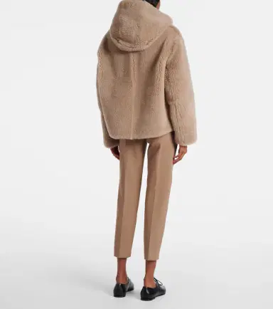 'S Max Mara Sole hooded shearling jacket | Thumbnail 4 'S Max Mara Sole hooded shearling jacket | Thumbnail 4
