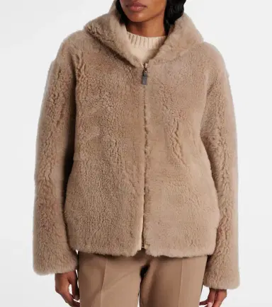 'S Max Mara Sole hooded shearling jacket | Thumbnail 5 'S Max Mara Sole hooded shearling jacket | Thumbnail 5