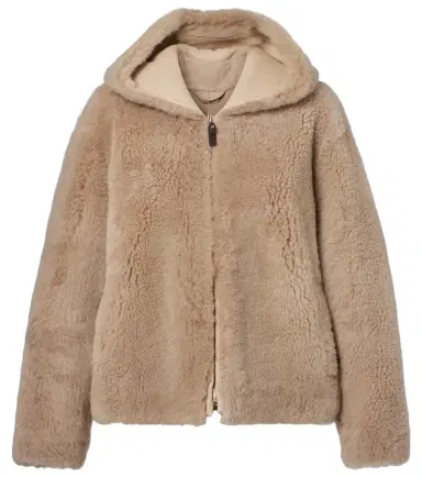 'S Max Mara Sole hooded shearling jacket | Thumbnail 1 'S Max Mara Sole hooded shearling jacket | Thumbnail 1