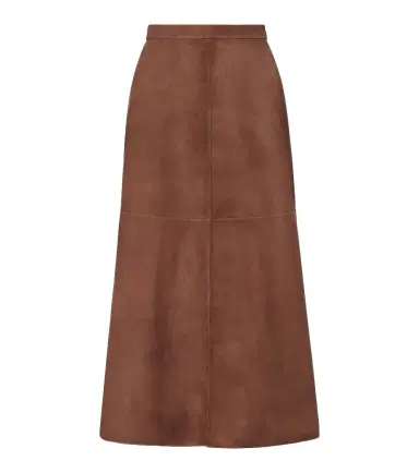 'S Max Mara Suede midi skirt | Thumbnail 1 'S Max Mara Suede midi skirt | Thumbnail 1