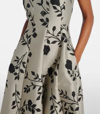 'S Max Mara Clea floral midi dress | Thumbnail 2 'S Max Mara Clea floral midi dress | Thumbnail 2